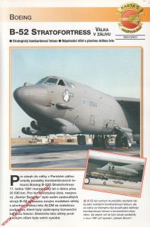 Skupina 1, karta 005 / B-52 Stratofortress Boeing / 2001