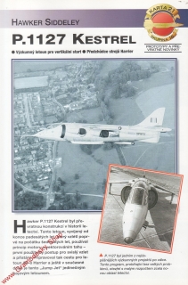 Skupina 16, karta 021 / P.1127 Kestrel Hawker Siddeley / 2001