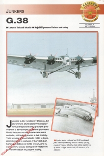 Skupina 14, karta 068 / G.38 Junkers / 2001