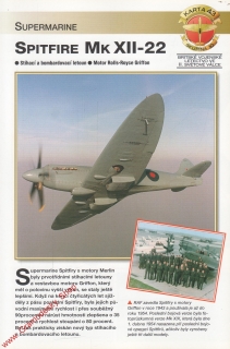 Skupina 10, karta 043 / Spitfire MK XII-22 / 2001