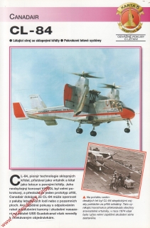 Skupina 9, karta 005 / CL-84 Canadair / 2001