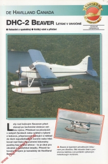 Skupina 8, karta 028 / DHC-2 Beaver De Havilland Canada / 2001