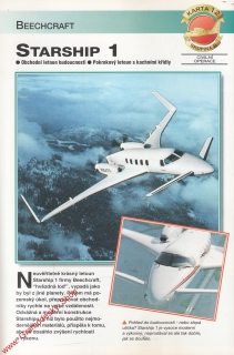 Skupina 8, karta 012 / Starship 1 Beechcraft / 2001