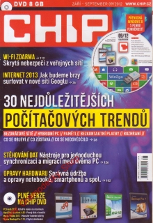 2012/09 Časopis Chip + DVD