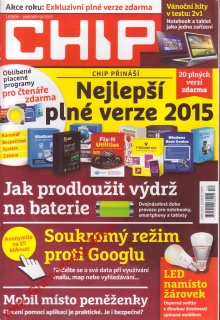 2015/01 Časopis Chip + DVD