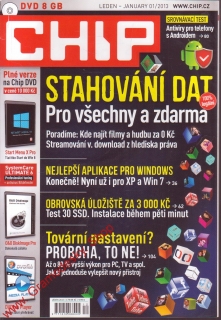 2013/01 Časopis Chip + DVD