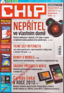 2013/02 Časopis Chip + DVD