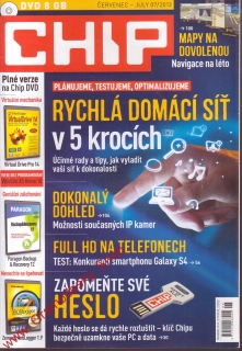2013/07 Časopis Chip + DVD