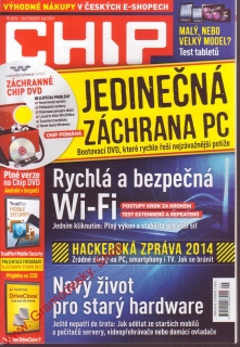 2013/10 Časopis Chip + DVD