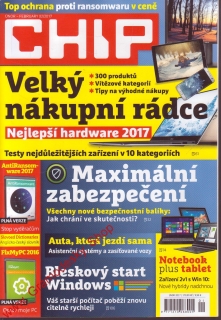 2017/02 Časopis Chip + DVD