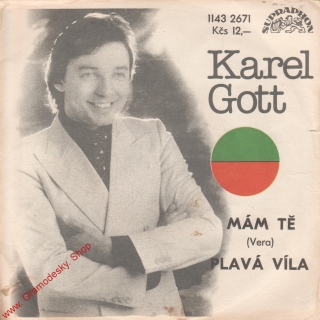 SP Karel Gott, Mám tě, Plavá víla, 1982, 1143 2671