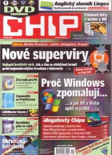 2007/10 Časopis Chip bez DVD