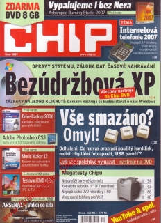 2007/02 Časopis Chip bez DVD