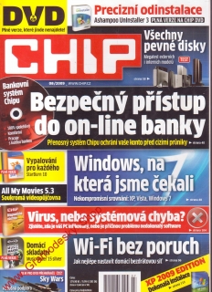 2009/08 Časopis Chip bez DVD