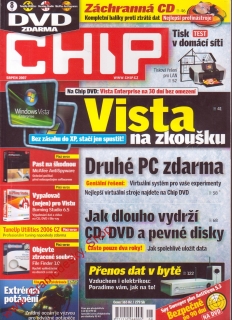 2007/08 Časopis Chip bez DVD