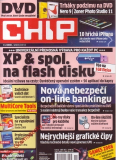 2008/11 Časopis Chip bez DVD