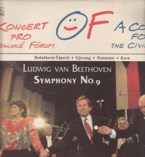 LP Koncert pro Občanské Fórum, Ludwig van Beethoven, Symphony No.9, 1990, 11 117