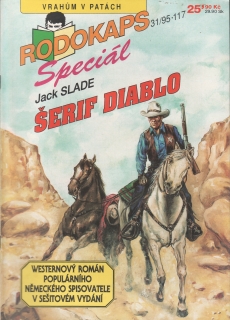 Rodokaps 1995/31 velký formát, Šerif Diablo / Jack Slade