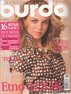 2008/06 časopis Burda česky