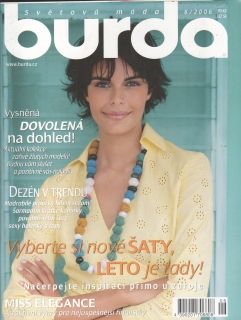 2006/06 časopis Burda česky, velký formát