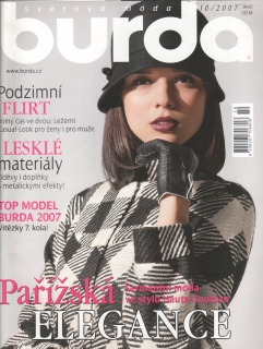 2007/10 časopis Burda česky, velký formát