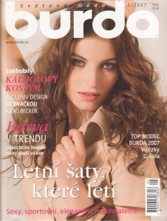 2007/05 časopis Burda česky, velký formát