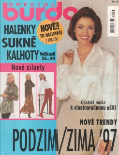 1997 podzim / zima časopis Burda Speciál, velký formát