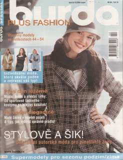 2004/06 srpen časopis Burda Plus Fashion, velký formát