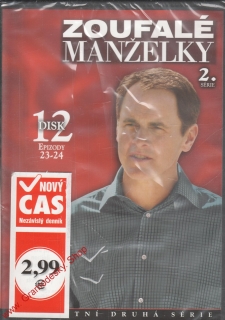 DVD Zoufalé manželky 2. série, disk 12, epizody 23-24, 2007