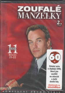 DVD Zoufalé manželky 2. série, disk 11, epizody 21-22, 2007
