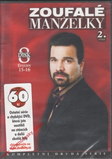 DVD Zoufalé manželky 2. série, disk 8, epizody 15-16, 2007