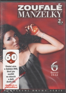 DVD Zoufalé manželky 2. série, disk 6, epizody 11-12, 2007