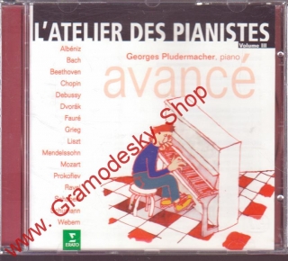 CD L´Atelier Des Pianistes, Georges Pludermacher, piano, 1996