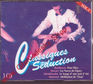 CD 3album Classigues Séduction, Beethoven, Mozart, Mendelssohn, Massenet, 1995