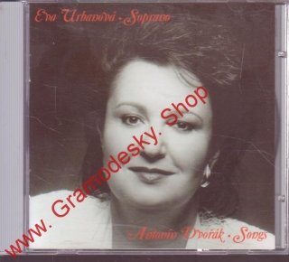 CD Eva Urbanová, soprán, biblické a cigánské písně Antonín Dvořák, 1997