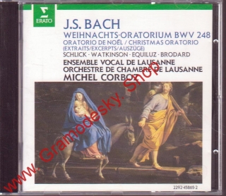 CD Johann Sebastian Bach, Weihnachts Oratorium BWV 248, Michal Corboz, 1985