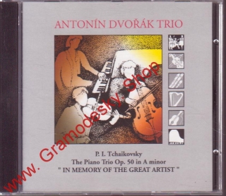 CD Antzonín Dvořák Trio Petr Iljič Čajkovský, In Memory of the Great Artist 1995