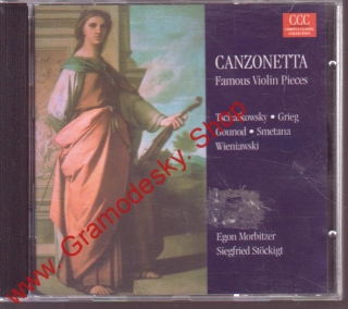CD Canzonatta, famous Violin Pieces,1995