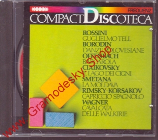 CD Compact Discotecy, Rossini, Borodin, Offenbach, Čajkovský, Smetna, Korsakov..