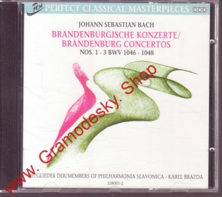 CD Johann Sebastian Bach, Branderburg Concertos, Karel Brázda, 1994