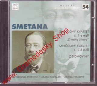 CD Bedřich Smetana, Smyčcový kvartet, Z mého života, Z domoviny, 1991
