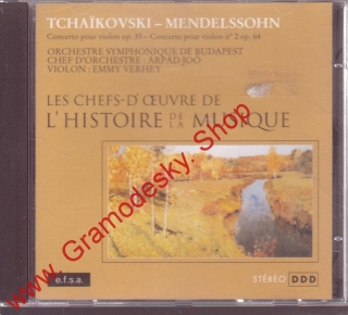 CD Petr Iljič Čajkovský, Felix Mendelsohn Bartholdy, L´Historie de la Musique