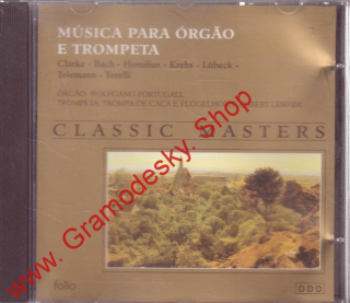 CD Música Para Órgaó e Trompeta, Clarke Bach, Homilius, Krebs