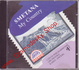 CD Smetana My Country, Má Vlast, Czech Philharmonic Orchestra, Karel Ančerl 1993