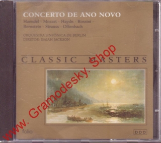 CD Concerto de Ano Novo, Classic Master, Handel Mozart, Haydn, Rossini, Strauss