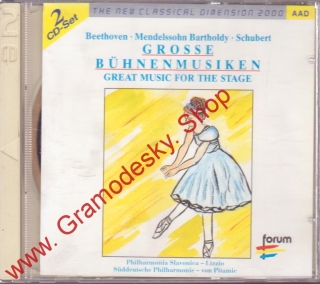 CD 2album Grosse Buhnenmusiken, Great Music For the Stage, Beethoven, Bartholdy