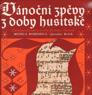 LP Vánoční zpěvy z doby husitské, Musica Bohemica, Jaroslav Krček, 1981