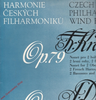 LP Harmonie českých filharmoniků, František Kramář, Antonín Dvořák, 1978