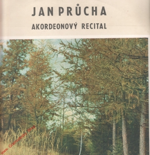 LP Jan Průcha, akordeonový recitál, 1969