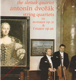 LP Antonín Dvořák, The Slovak Quartet, 1973